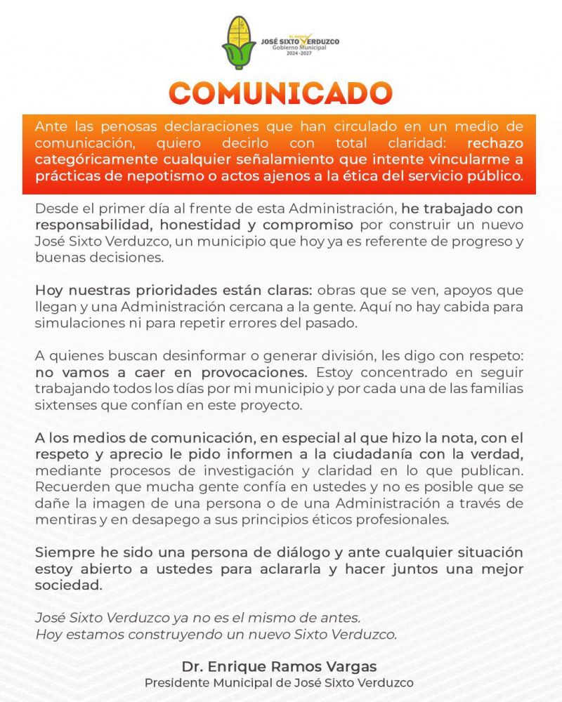 Comunicado