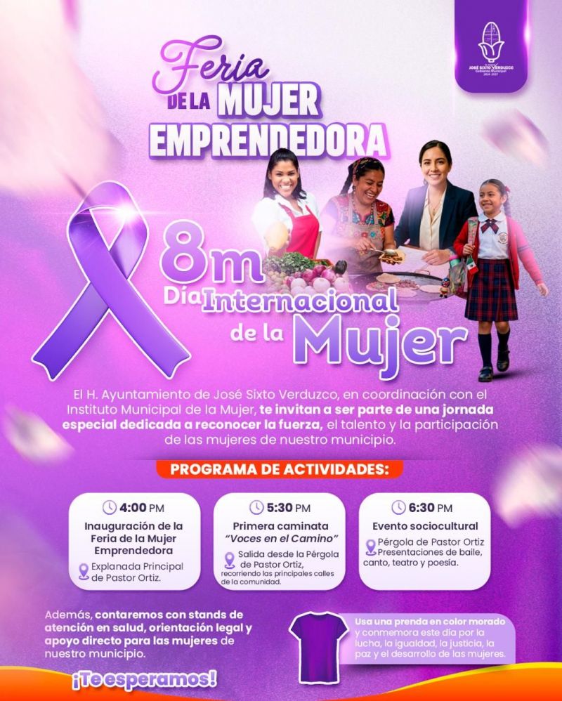 ¡Feria de la Mujer Emprendedora!